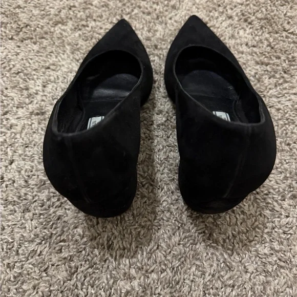 Prada Women's Black Suede Heels - Picture 3 of 6